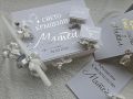 Комплект за кръщене със сребърно фолио за момченце - Изображение 3